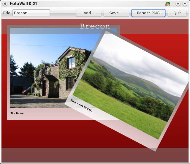 Fotowall Screenshot