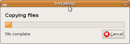 Installing Ubuntu on USB Disk
