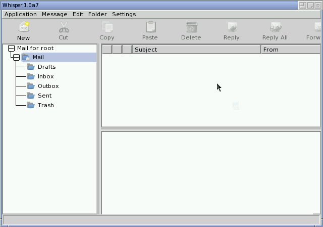 Syllable’s Whisper email client