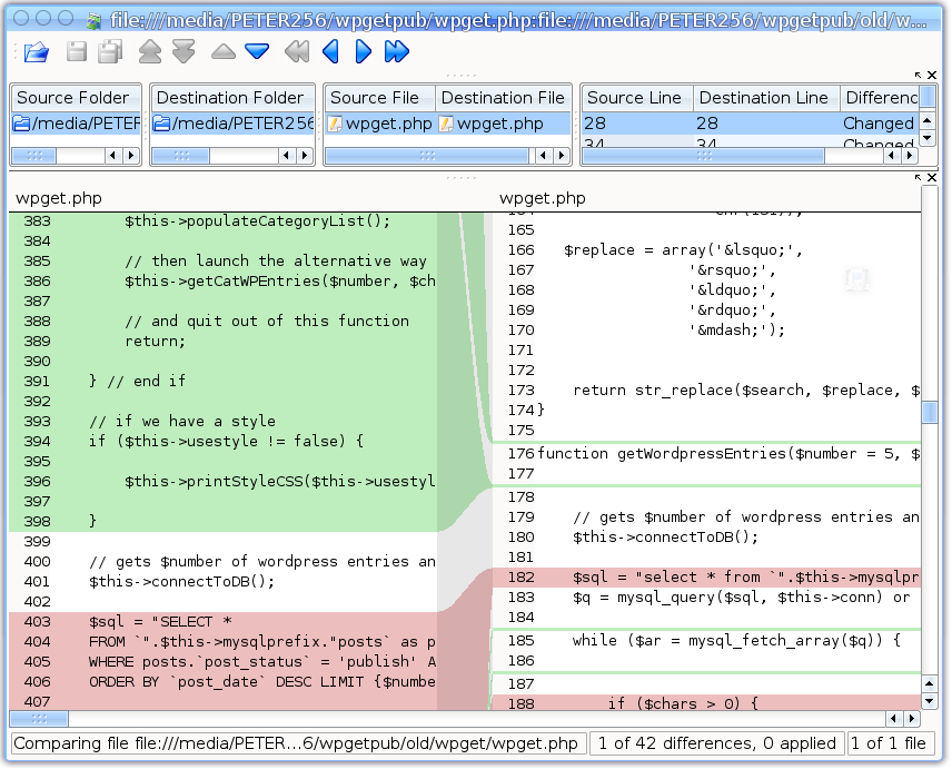 Application To Compare Two Text Files