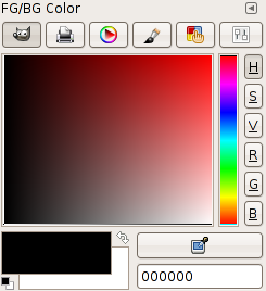 Gimp 2.3 Color Picker