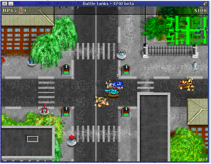 BattleTanks game screenshot