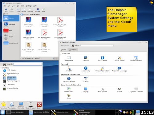 KDE 4 screenshot