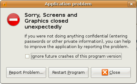 Crash report information in Ubuntu