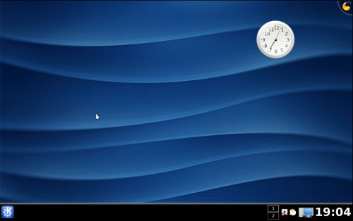 Default desktop in KDE 4