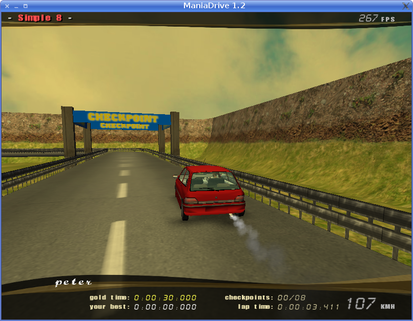 ManiaDrive screenshot