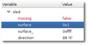 Nemiver Variable View