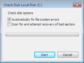 Check Disk GUI