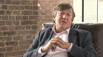 Stephen Fry advocating free software