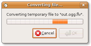 Converting file dialogue