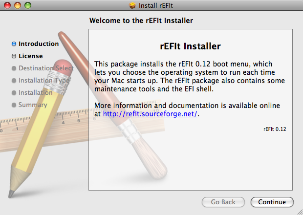 rEFIt Installer